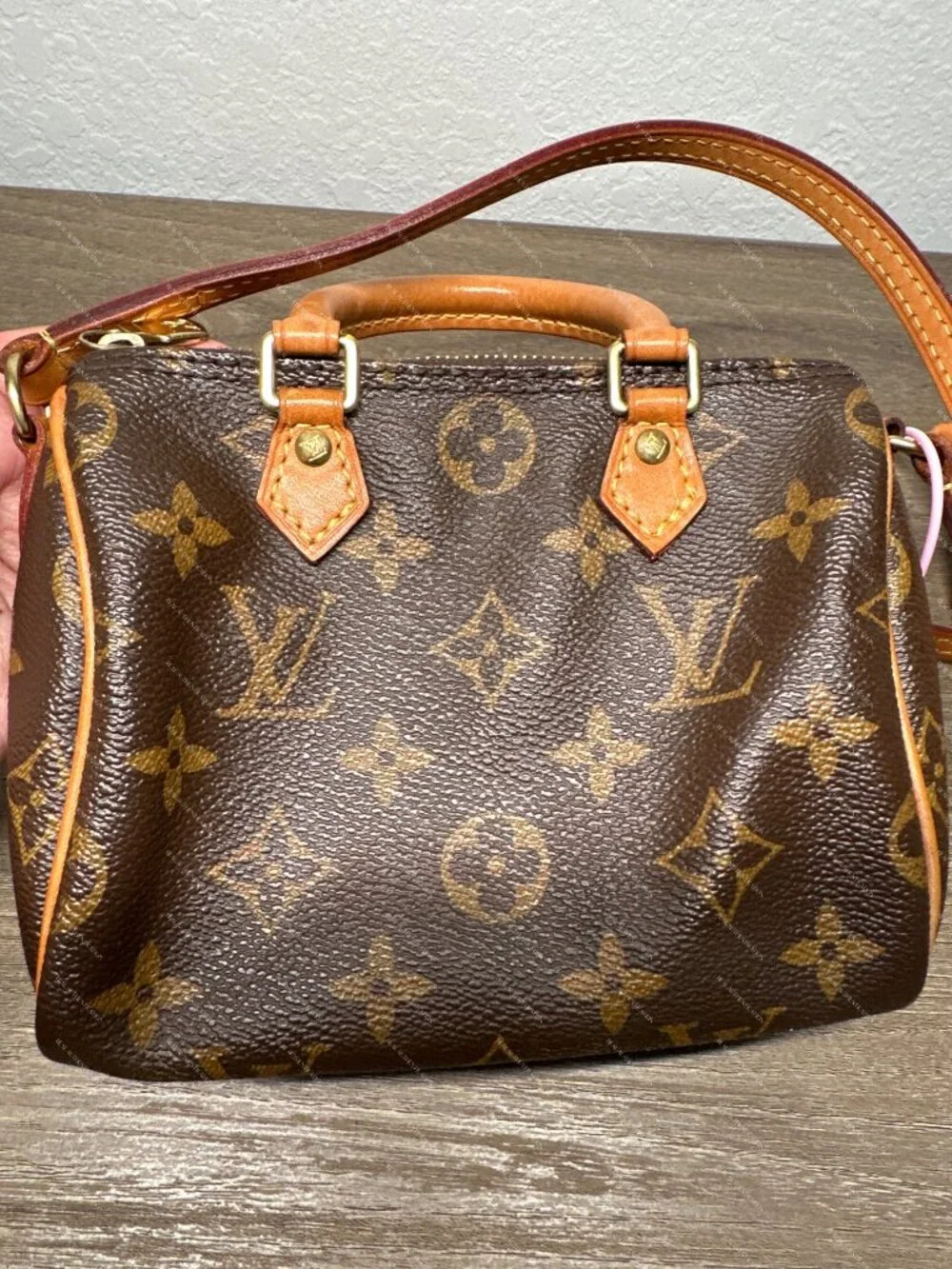 Louis Vuitton Nano Speedy M61252 Monogram 2017